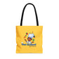 Chef Diamond and Friends Yellow Tote Bag