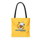 Chef Diamond and Friends Yellow Tote Bag