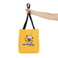 Chef Diamond and Friends Yellow Tote Bag