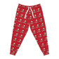 Red Athletic Chef Diamond and Friends Joggers