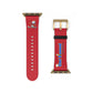 Chef Diamond and Friends Red Apple Watch Band