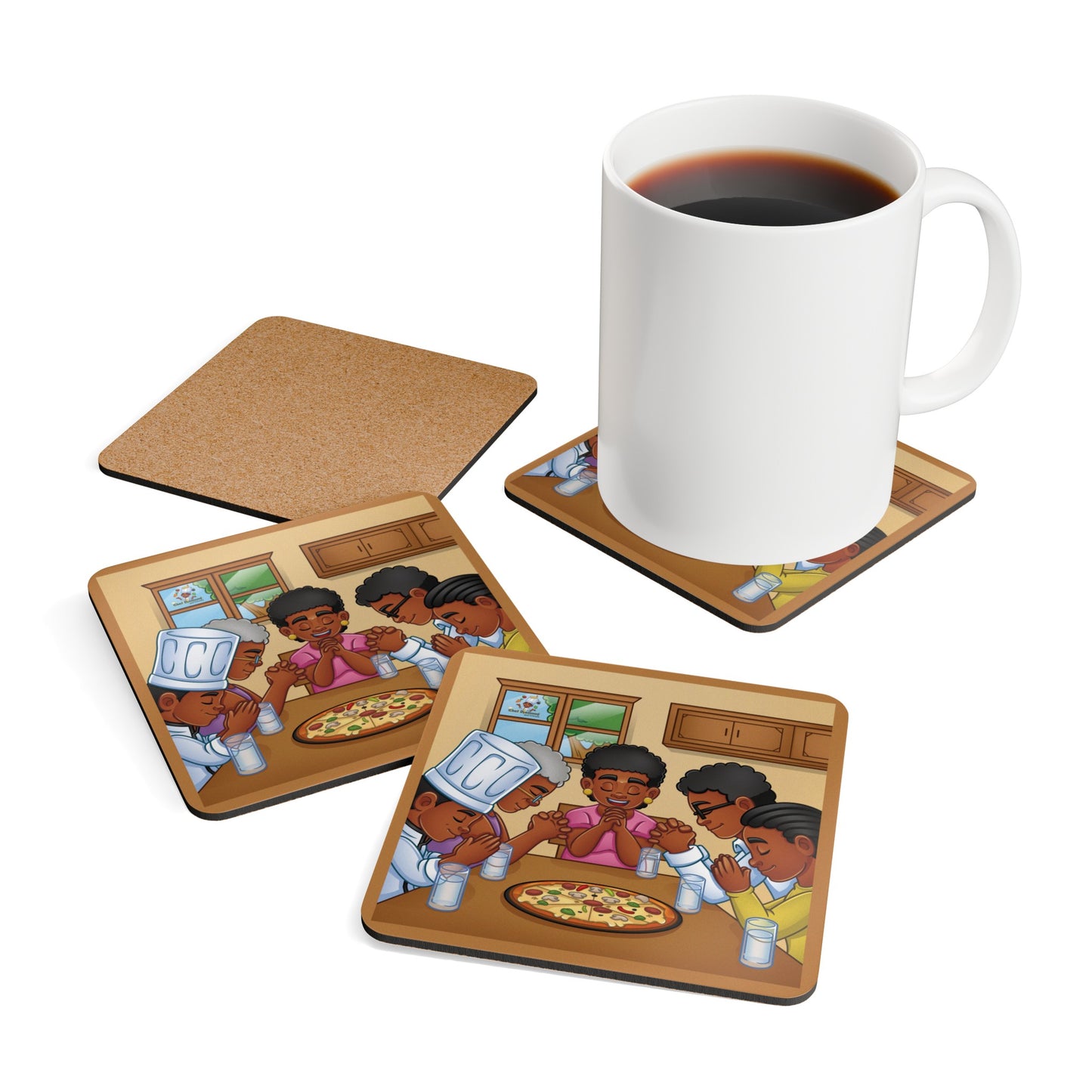 Praying Coaster Set