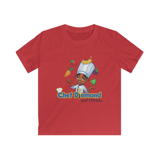 Kids Softstyle Chef Diamond and Friends Tee