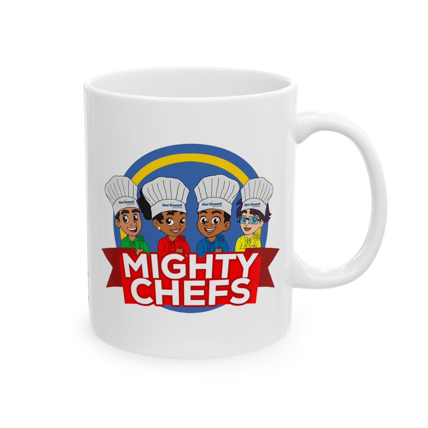 Mighty Chef Ceramic Mug, (11oz)