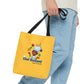 Chef Diamond and Friends Yellow Tote Bag