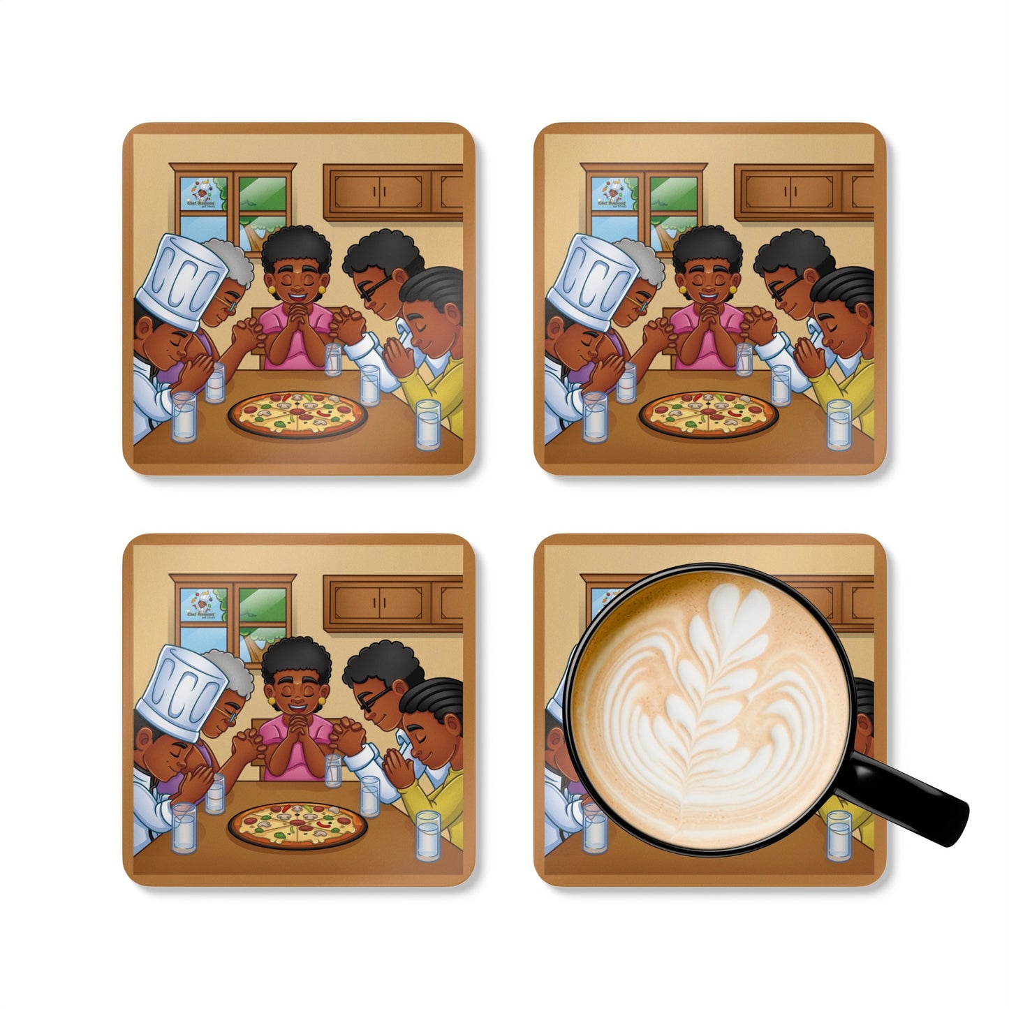 Praying Coaster Set