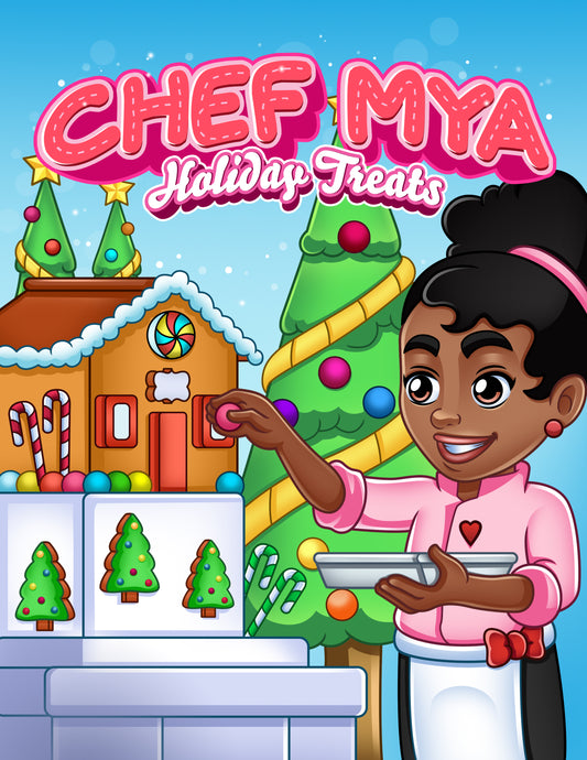 Chef Mya Holiday Treats - Coloring Book